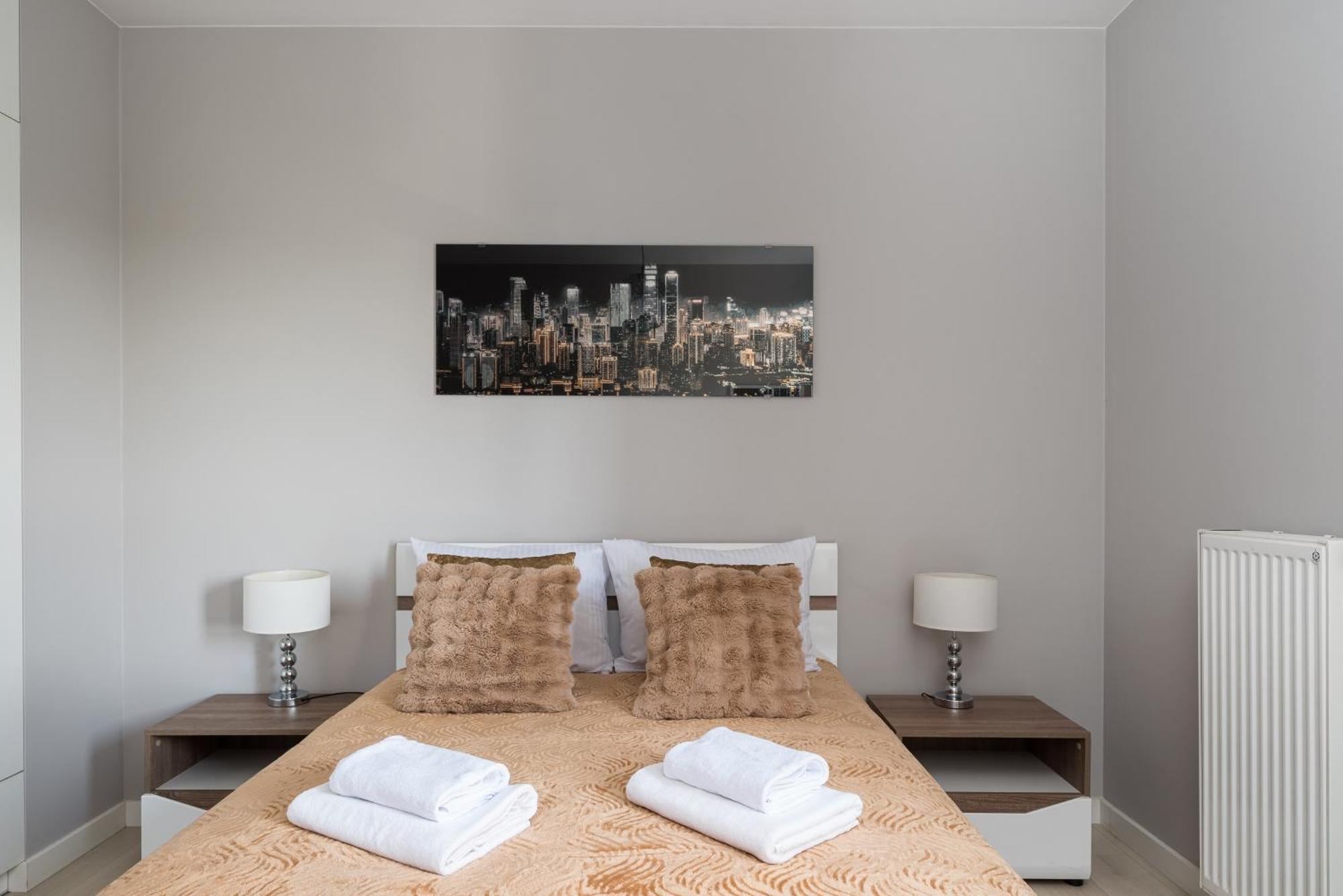Rondo Wiatraczna Deluxe Apartment Varşovia Exterior foto